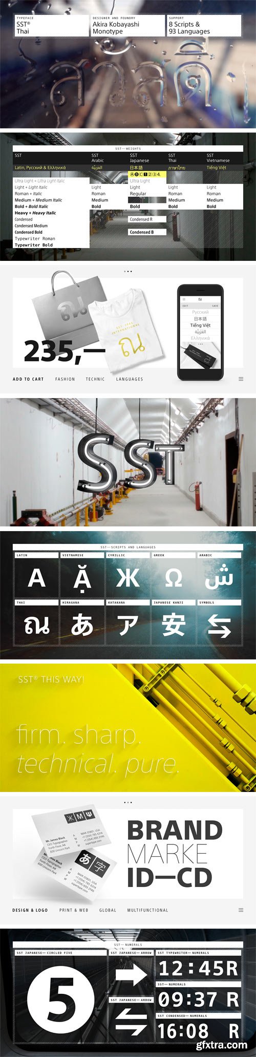 SST Thai Font Family