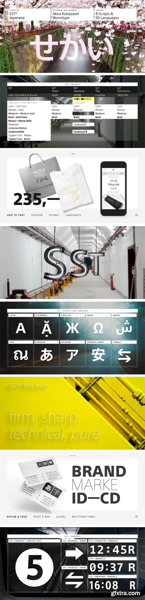 SST Japanese Font Family