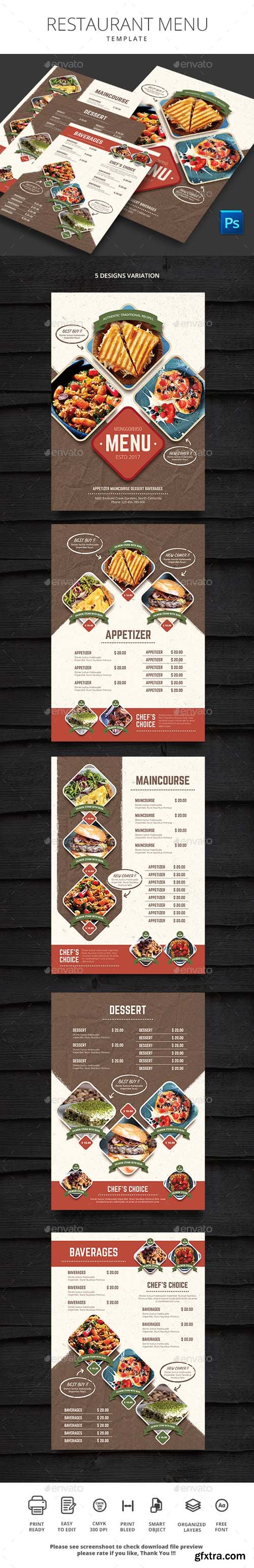 GR - Restaurant Menu 20131488