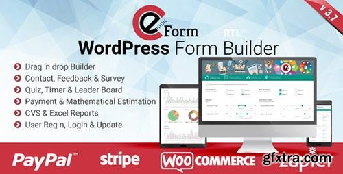CodeCanyon - eForm v3.7.3 - WordPress Form Builder - 3180835