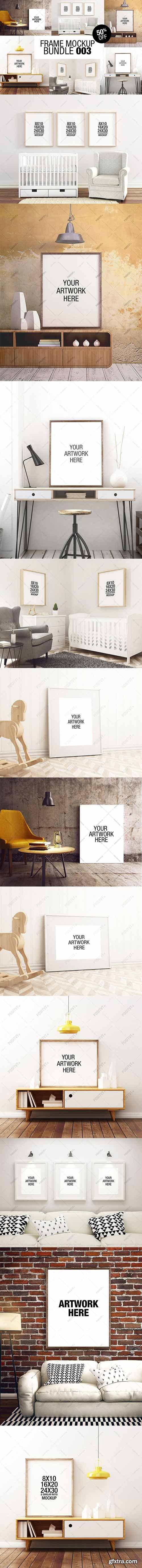 CM - Frame Mockup Bundle 003 1286355