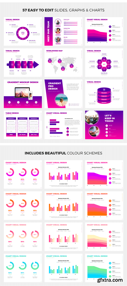 CM 1525449 - Gradient Pro PowerPoint Template