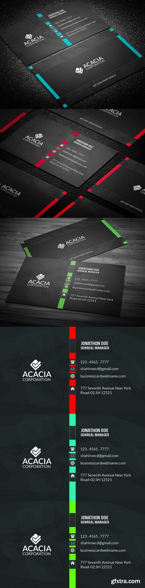 CM - Colorful Business Card 949910