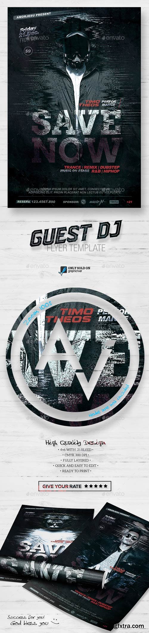 Graphicriver - Guest DJ Flyer Template V3 13929860