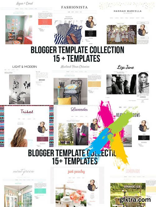 CM - Blogger blogspot template collection