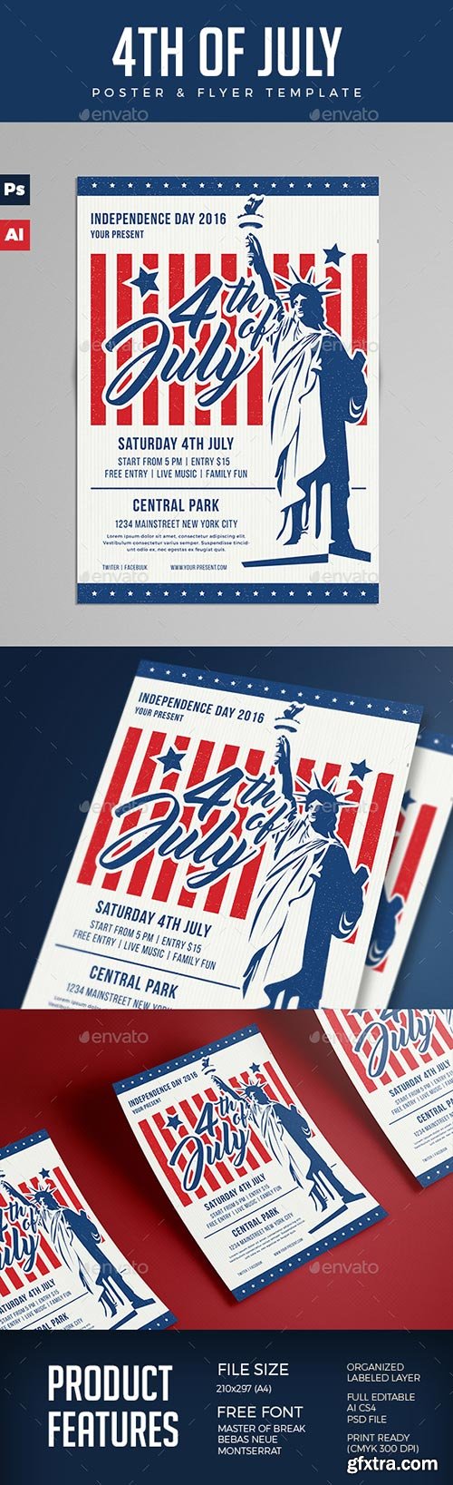 Graphicriver - 4th Of July Flyer / Poster 16687477