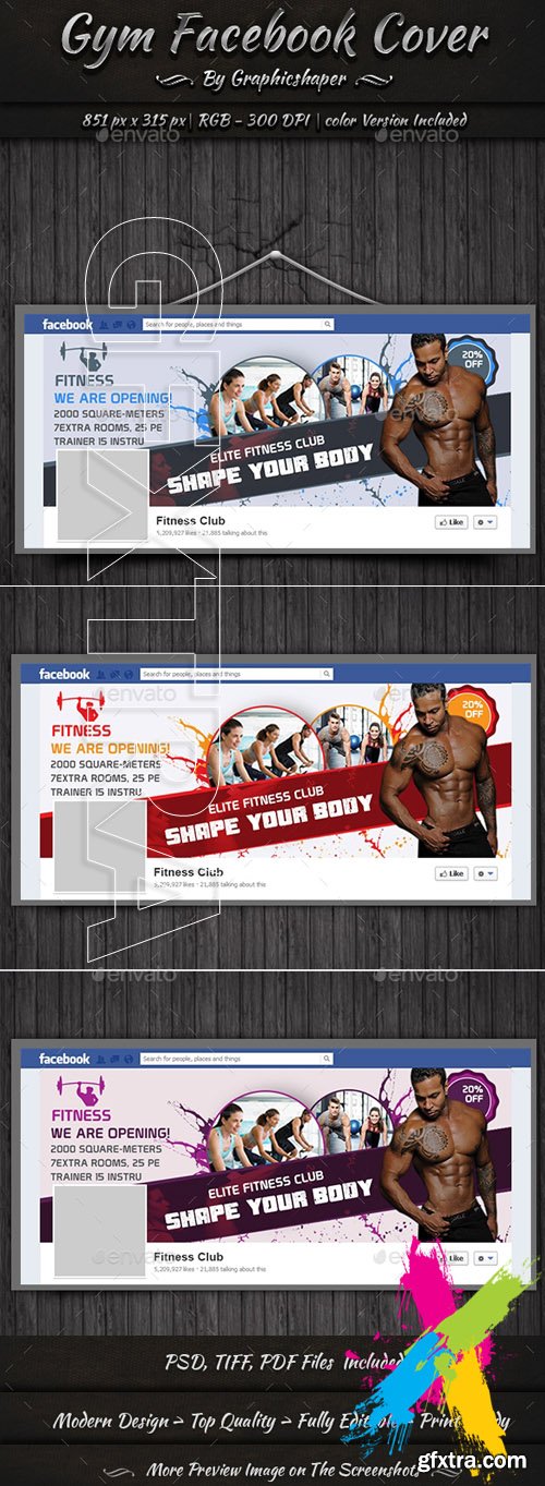 GR - Gym Facebook Timeline Cover 20132226