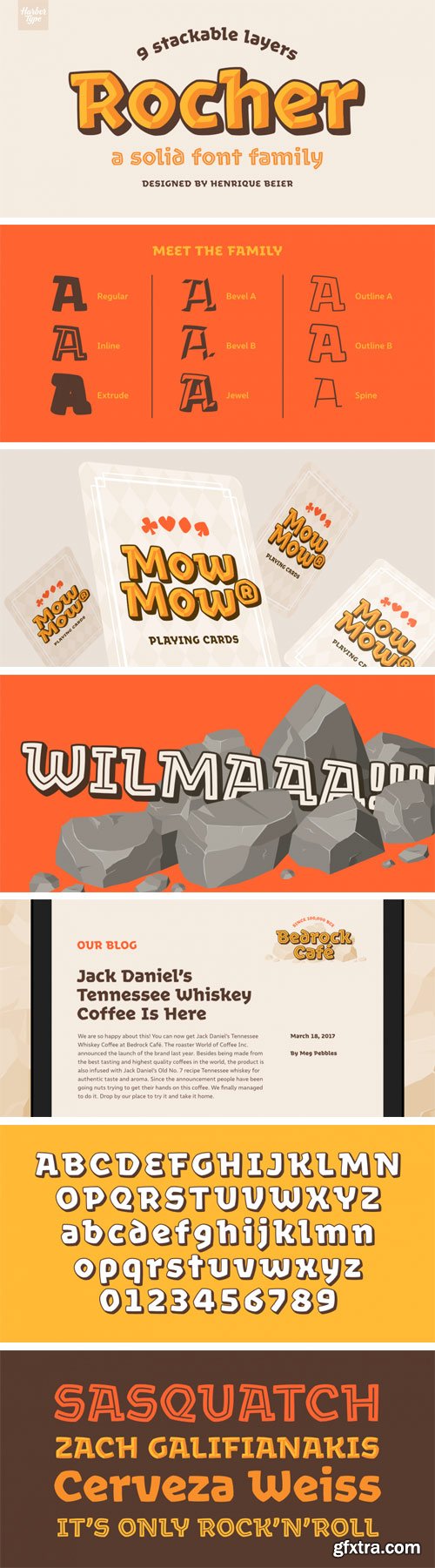 Rocher Font Family