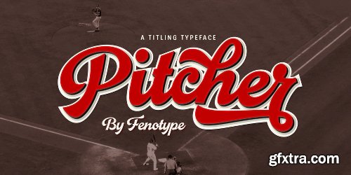 Pitcher Font - 4 Fonts