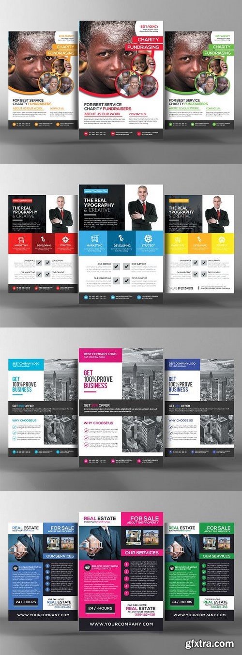 CM - 10 Multi-purpose Corporate Flyers 1284435