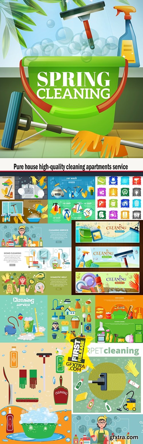 Pure house high-quality cleaning apartments service