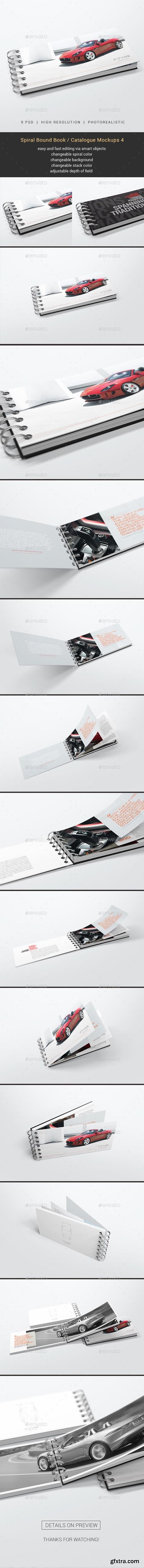 GR - Spiral Bound Book / Catalogue Mockups 4 20178775