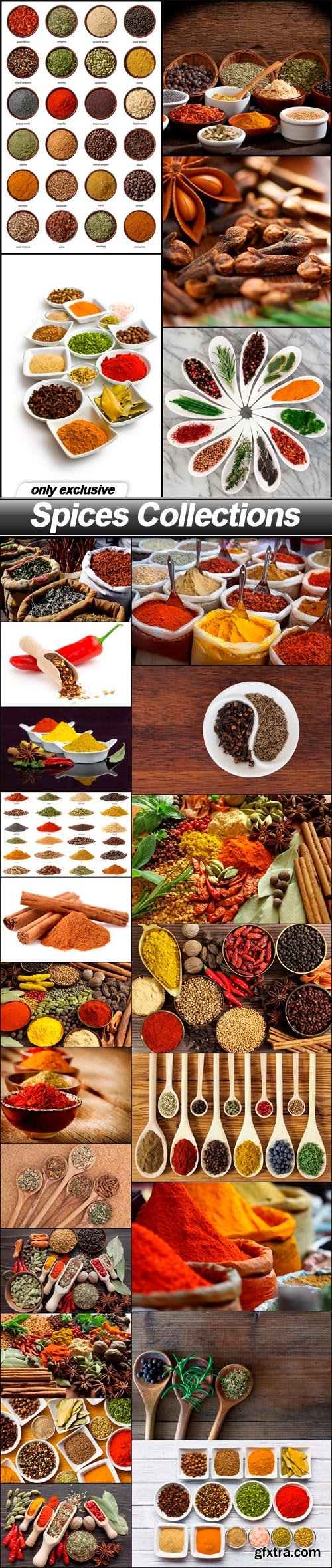 Spices Collections - 25 UHQ JPEG