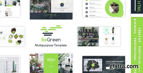 ThemeForest BeGreen - Multi-Purpose Template for Planter - Landscaping- Gardening 20041203