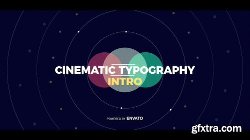 Videohive Cinematic Typography Intro 19600023