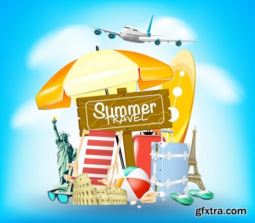 Summer flyer banner discount business card invitation card 20 EPS