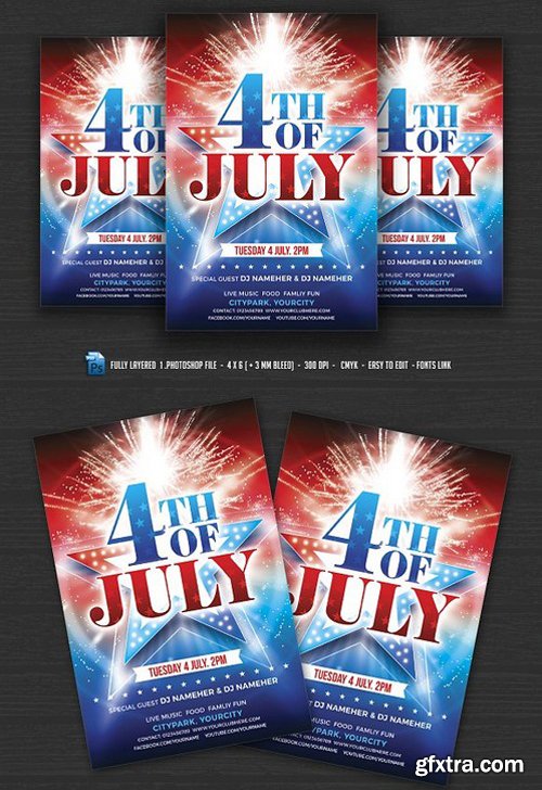 CM - 4th of July Flyer 1493649