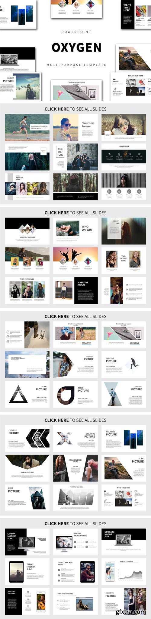 CM 1558417 - Oxygen PowerPoint Template