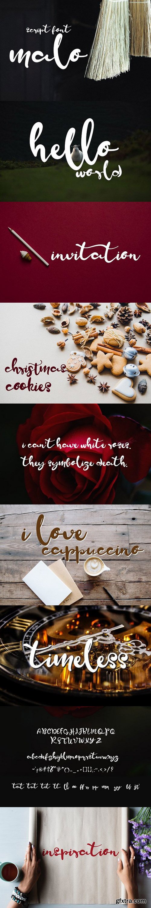 CM - malo-nice and beautiful Script Font 1505916