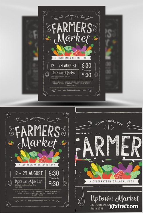 Farmers Market Flyer Template