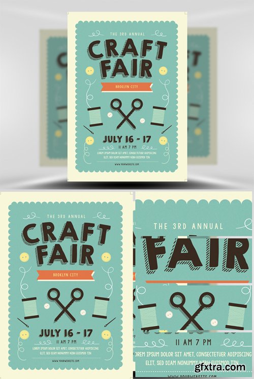 Craft Fair Flyer Template