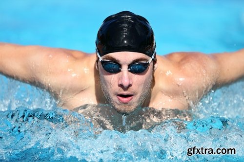 Swimmer swimming swimming pool Sports Glasses for swimming 25 HQ Jpeg