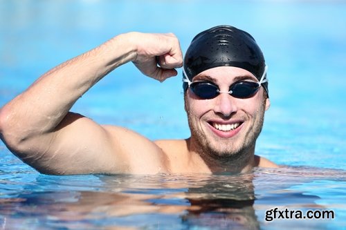 Swimmer swimming swimming pool Sports Glasses for swimming 25 HQ Jpeg