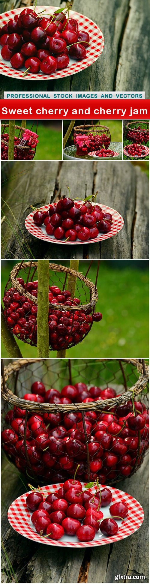 Sweet cherry and cherry jam - 7 UHQ JPEG