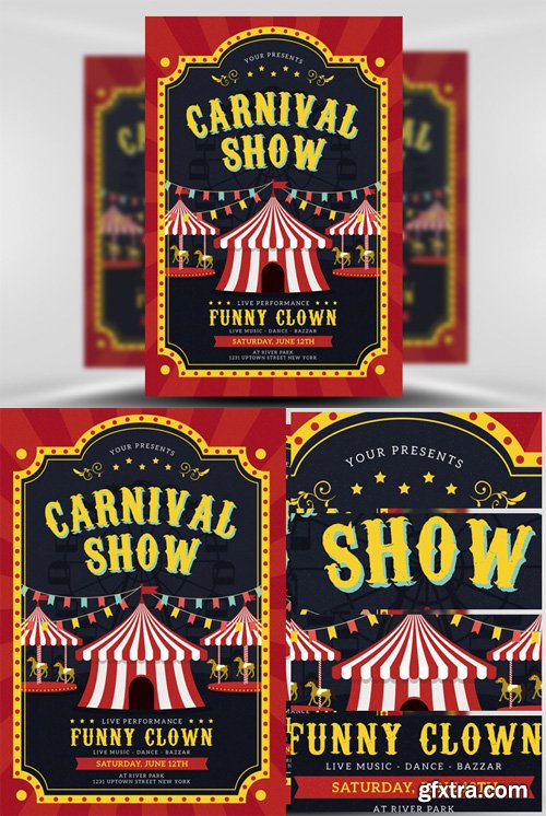 Carnival Show Flyer Template