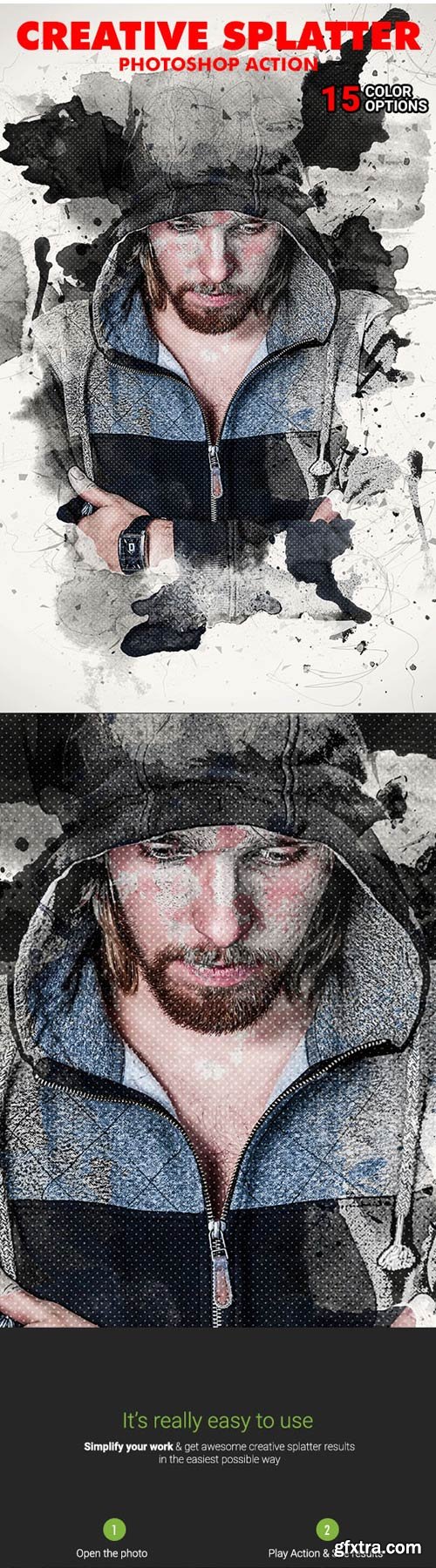 GraphicRiver - Creative Splatter Photoshop Action - 20088983