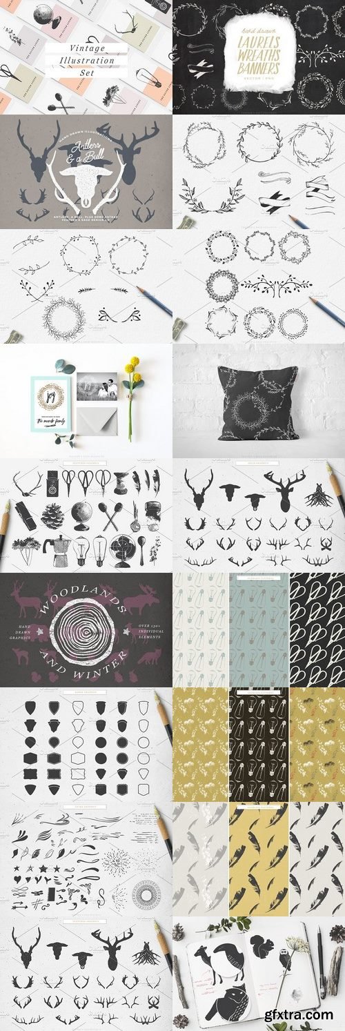 CM - The Hand Drawn Vector Bundle 1194777