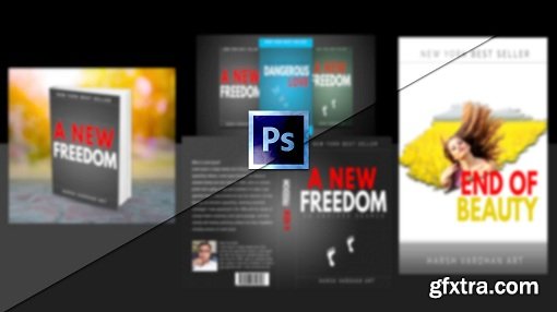 Learn Professional Book-Cover Designing Photoshop 4 Beginner