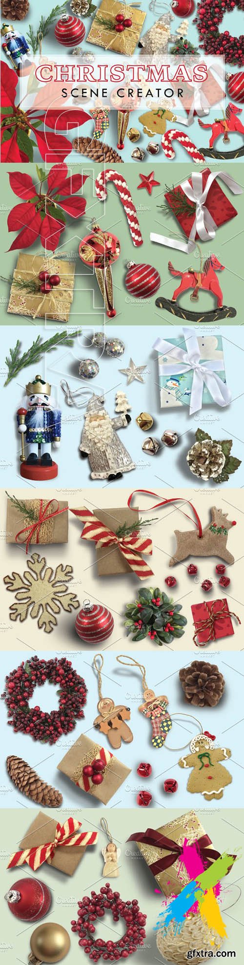 CM - Christmas Scene Creator Mock Ups 1615290