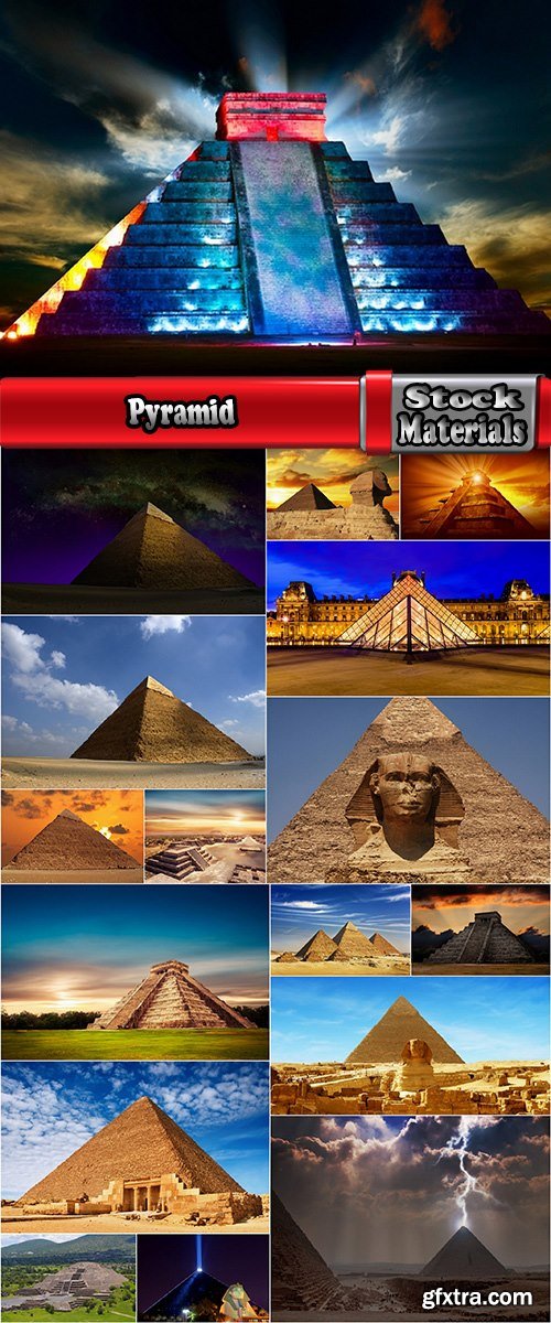 Pyramid Egyptian Sphinx modern pyramid 17 HQ Jpeg