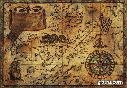 World map old paper continent country travel 25 HQ Jpeg