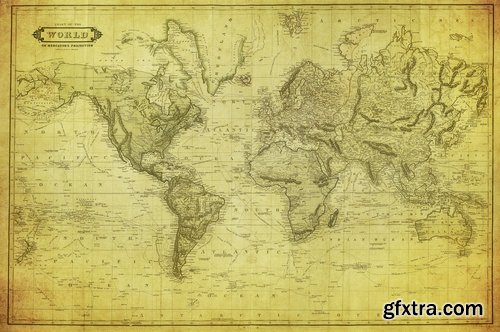 World map old paper continent country travel 25 HQ Jpeg