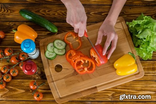 Woman eating tomato slimming vegetable 25 HQ Jpeg