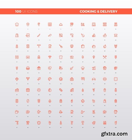 Icon flat design element web site design 19 EPS