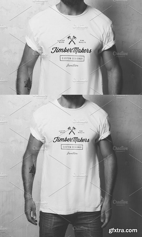 CM - Blank t-shirt mockup 1317707