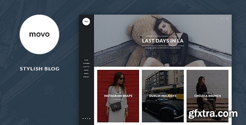 ThemeForest - Movo - Stylish Blog Template 18367815