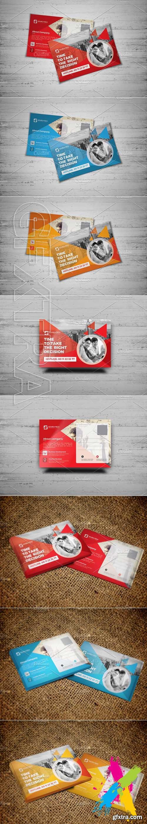 CM - Postcard Template 1614304