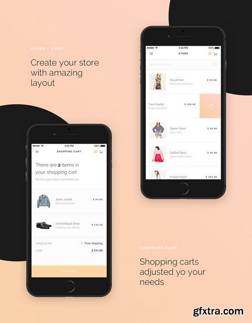 Modda - E-Commerce Mobile UI Kit