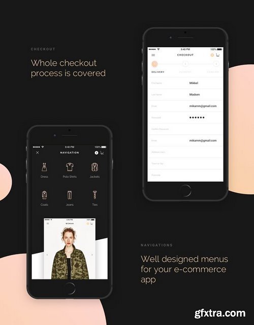 Modda - E-Commerce Mobile UI Kit