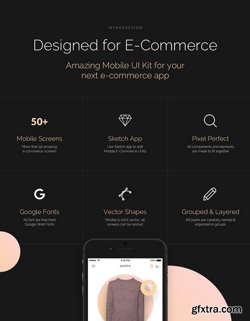 Modda - E-Commerce Mobile UI Kit