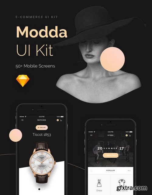 Modda - E-Commerce Mobile UI Kit