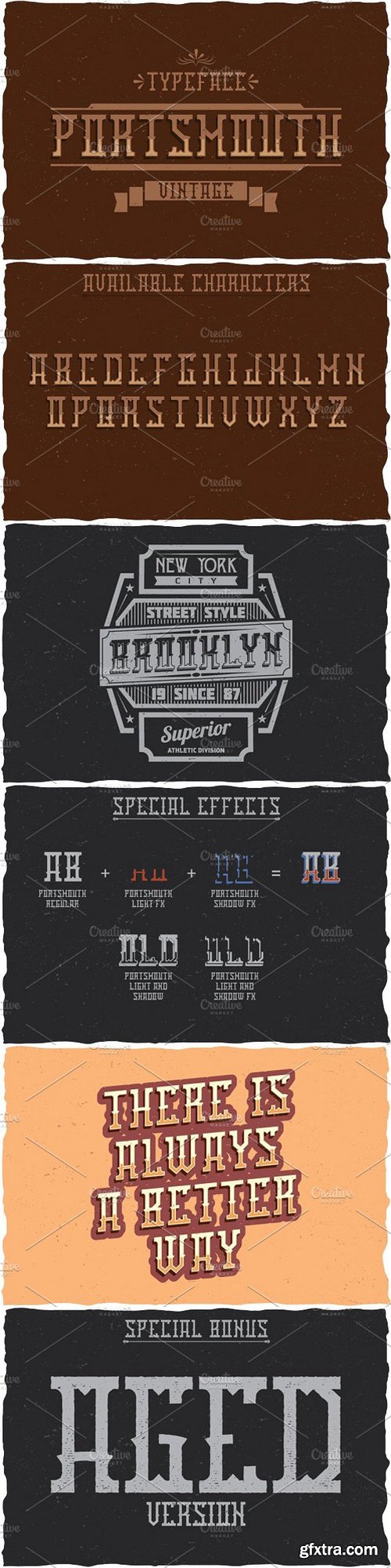 CM - Portmouth Label Typeface 1516821