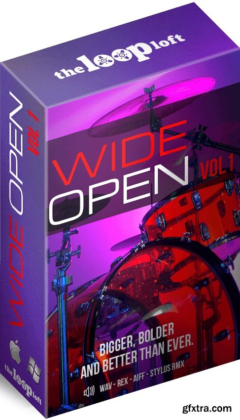 The Loop Loft Wide Open Drums Vol 1 MULTiFORMAT-FANTASTiC