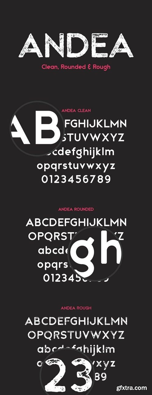 Andea Geometric Sans Font