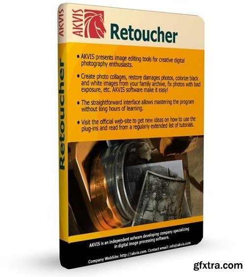 AKVIS Retoucher v8.0.0 (Standalone & PS Plugin)