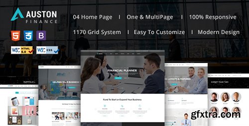ThemeForest - Auston - Finance, Corporate and Consulting Business HTML5 Template (Update: 23 August 16) - 16964095